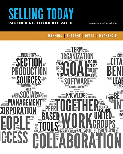 Stock image for Selling Today : Partnering to Create Value for sale by Better World Books