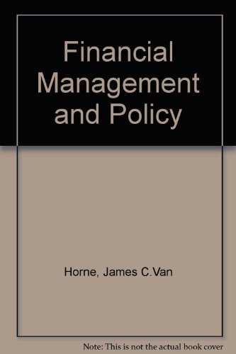 9780133158205: Financial Management and Policy