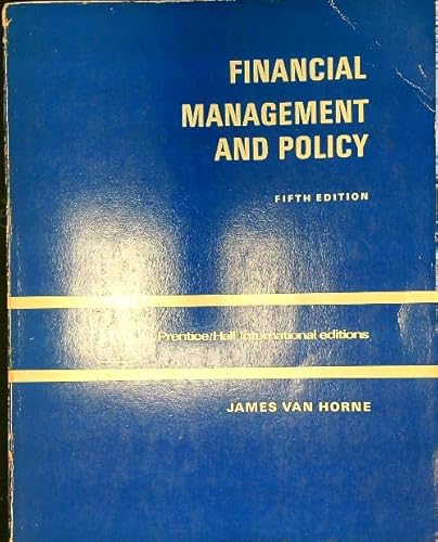 9780133158618: Financial Management and Policy