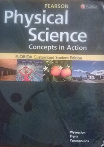 Imagen de archivo de Physical Science: Concepts in Action (Florida Edition) a la venta por BookHolders