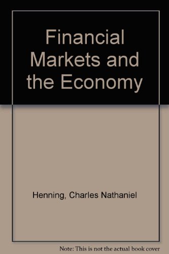 9780133164220: Financial Markets and the Economy