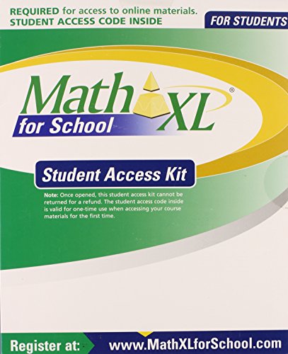 Stock image for MathXL for School Student Access Kit for sale by BooksRun
