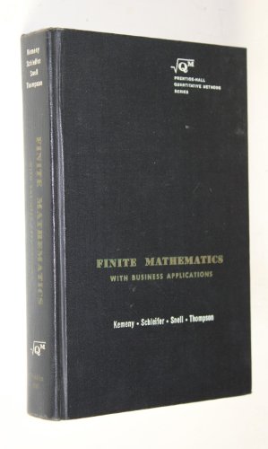 Stock image for Finite Mathematics with Business Applications for sale by ThriftBooks-Atlanta