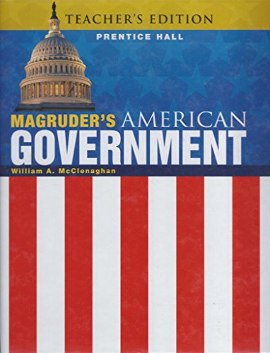 Imagen de archivo de Magruder's American Government 2011 Teacher's Edition a la venta por ThriftBooks-Atlanta