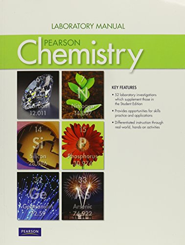 Beispielbild fr Chemistry 2012 Lab Student Manual Grade 11 ; 9780133173666 ; 0133173666 zum Verkauf von APlus Textbooks