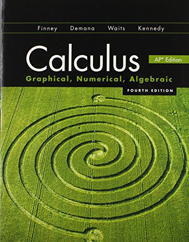 Stock image for Calculus: Graphical, Numerical, Algebraic for sale by Ergodebooks