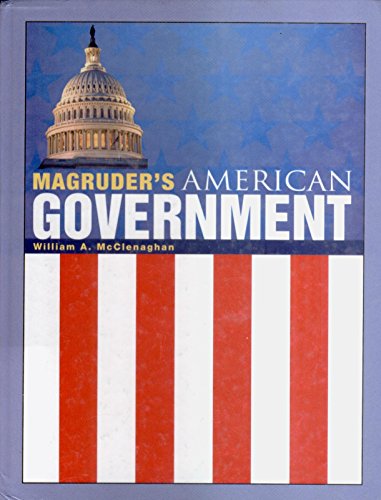Imagen de archivo de Magruder's American Government a la venta por BooksRun