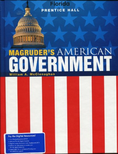 Imagen de archivo de Florida Edition, Magruder's American Government, Student Textbook a la venta por ThriftBooks-Dallas