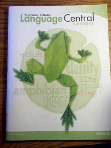 Stock image for Language Central for Science, Vocabulary Activities, Grade 4 for sale by HPB-Red