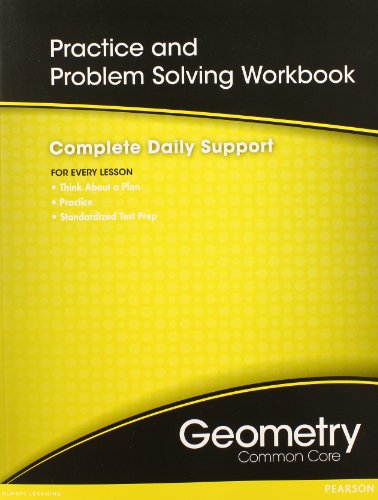 Beispielbild fr High School Math Common-Core Geometry Practice/problem Solving Workbook Grade 9/10 zum Verkauf von Better World Books