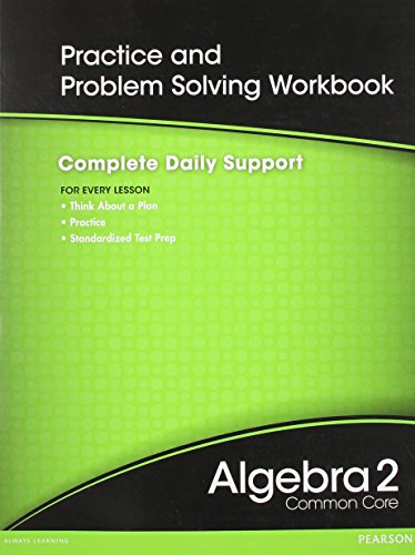 9780133186147: High School Math 2012 Common-Core Algebra 2 Practice and Problem-Solvingworkbook Grade 10/11