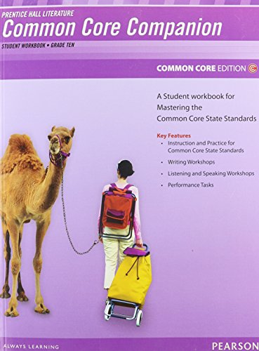 Beispielbild fr Prentice Hall Literature 2012 Common Core Student Workbook Grade 10 zum Verkauf von ThriftBooks-Dallas