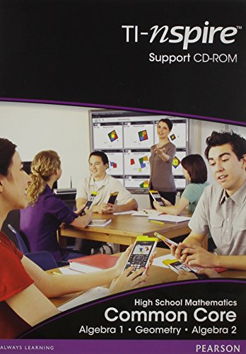 9780133196948: High School Math Common Core Standards Version Ti N-Spire Lesson Supportcd (for Algebra 1, Geometry, Algebra 2)