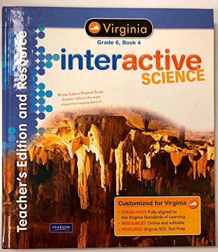 9780133198300: Interactive Science Virginia Ed., Grade 6, Book 4 Teacher's Edition and Resource