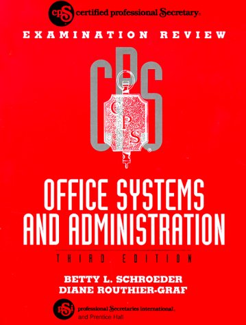 Beispielbild fr CPS Examination Review Office Systems and Administration zum Verkauf von BooksRun