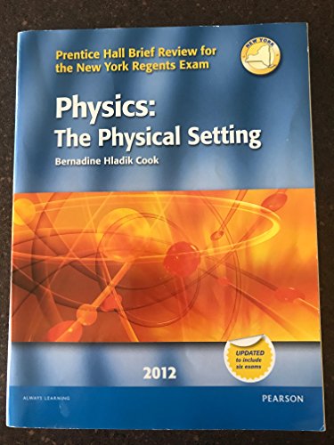 Beispielbild fr Chemistry: The Physical Setting 2012 (Prentice Hall Brief Review for the new York Regents Exam) by Patrick Kavanah (2012-12-23) zum Verkauf von Decluttr