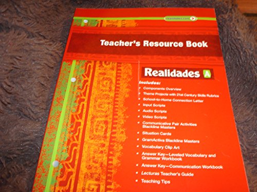Stock image for Realidades A: Teacher's Resource Book for sale by Nationwide_Text