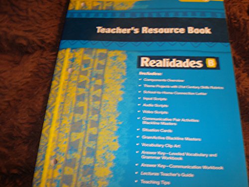 Imagen de archivo de Prentice Hall Realidades B: Teacher's Resource Book Temas 5-9 a la venta por HPB-Red