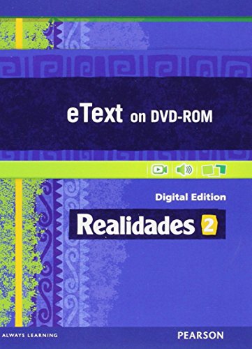 Stock image for REALIDADES 2014 STUDENT EDITION ETEXT DVDROM LEVEL 2 for sale by Palexbooks