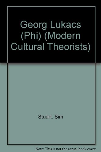 9780133207552: Georg Lukacs (Phi) (Modern Cultural Theorists)