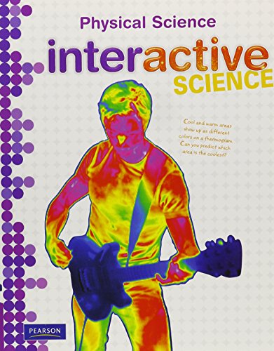 Beispielbild fr Pearson, Savvas Interactive Science, Physical Science, Grade 8: Student Soft Work Text (2013 Copyright) zum Verkauf von ~Bookworksonline~