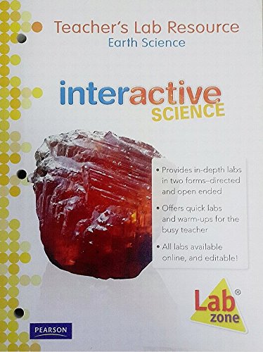 Imagen de archivo de Interactive Science, Earth Science, Teacher's Lab Resource a la venta por HPB-Red