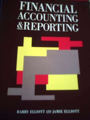Imagen de archivo de Financial Accounting and Reporting a la venta por Bahamut Media