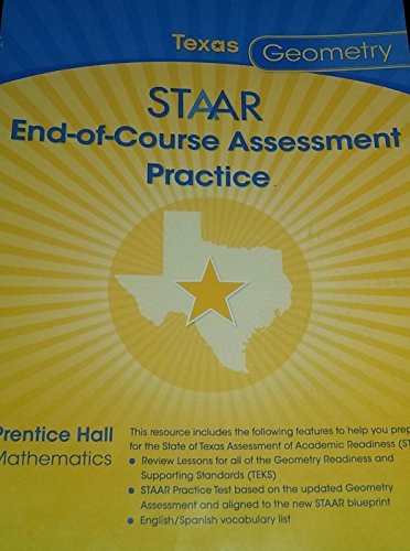 Stock image for Texas STAAR End-of-Course Assessment Practice: Geometry for sale by HPB-Red