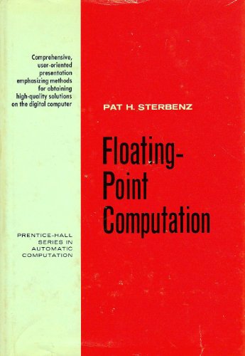 9780133224955: Floating-Point Computation (Prentice-Hall Series in Automatic Computation)