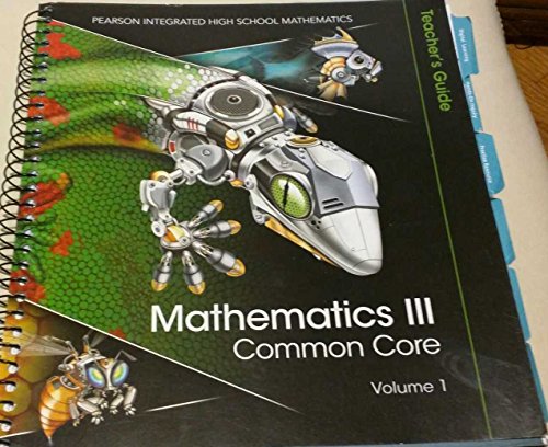 Stock image for Mathematics III Common Core Volume 1 for sale by SecondSale