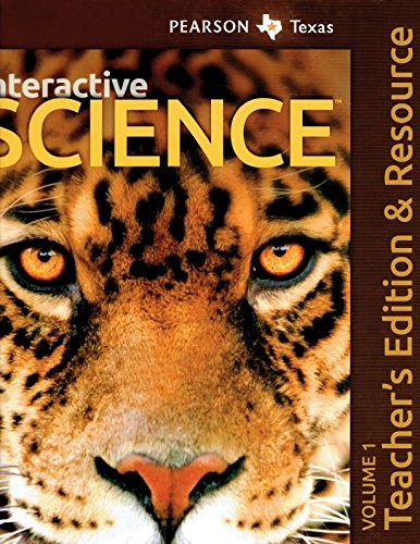 9780133244342: Texas Interactive Science, Grade 7 Teacher Edition, Vol. 1