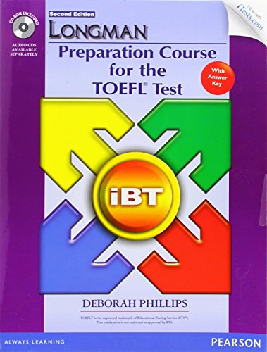 Beispielbild fr Longman Prep TOEFL iBT w/CD-ROM, AK & iTest zum Verkauf von medimops