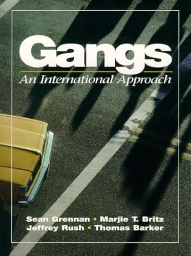 9780133248562: Gangs: An International Approach