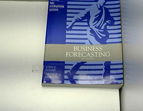 9780133249712: Business Forecasting