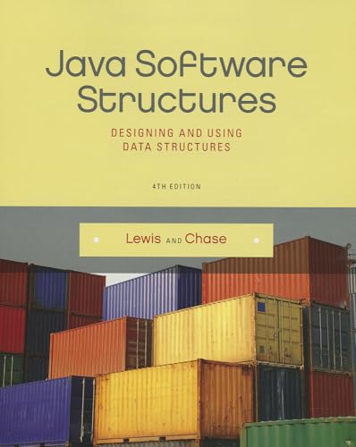 9780133250121: Java Software Structures: Designing and Using Data Structures