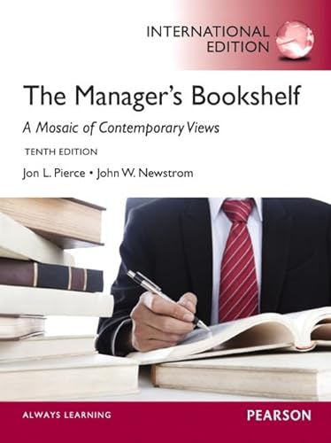 9780133250886: The Manager's Bookshelf: International Edition