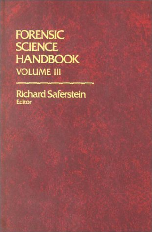 Stock image for Forensic Science Handbook Volume III for sale by SecondSale