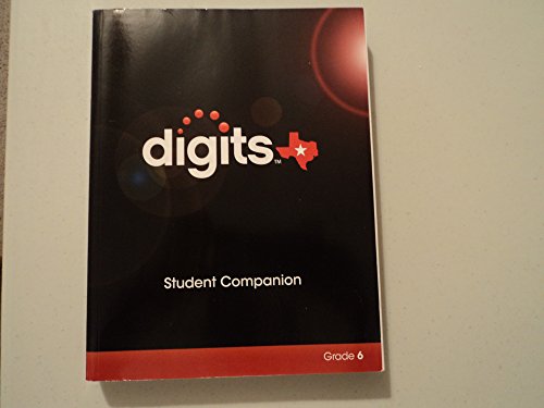 Stock image for Digits Texas Student Companion, Grade 7 for sale by ThriftBooks-Dallas