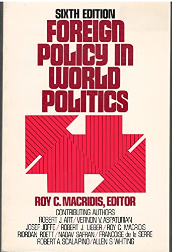 Stock image for Foreign policy in world politics for sale by Wonder Book