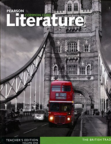 Beispielbild fr Pearson Common Core Literature The British Tradition Teacher's Edition Volume One 1 zum Verkauf von BooksRun