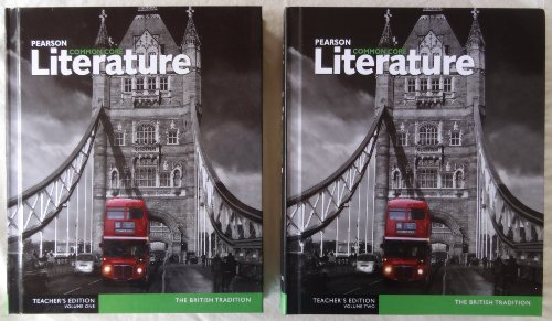 Imagen de archivo de Pearson Common Core Literature The British Tradition Teacher's Edition Volumes One (1) & Two (2) a la venta por Allied Book Company Inc.