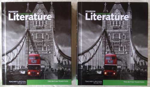Stock image for Pearson Common Core Literature The British Tradition Teacher's Edition Volumes One (1) & Two (2) for sale by Allied Book Company Inc.