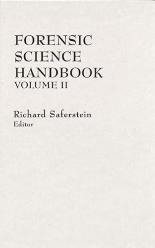 Beispielbild fr Forensic Science Handbook, Volume II zum Verkauf von Wonder Book