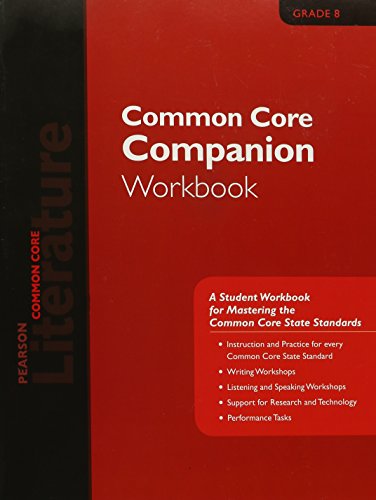Stock image for Pearson Literature 2015 Common Core Companion Workbook Grade 08 for sale by ThriftBooks-Dallas