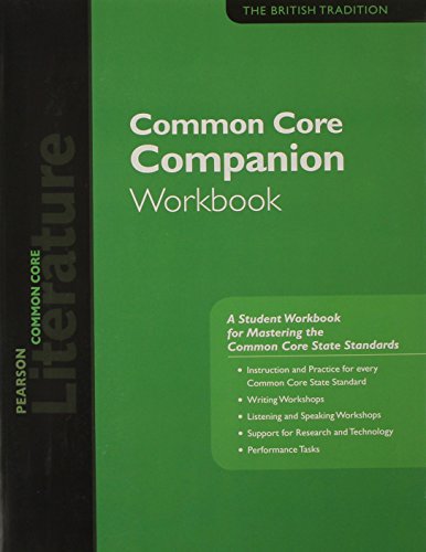 Beispielbild fr Pearson Literature 2015 Common Core Companion Workbook Grade 12 ; 9780133271133 ; 0133271137 zum Verkauf von APlus Textbooks