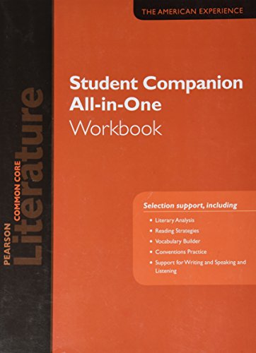 9780133271201: Pearson Literature 2015 Common Core Student Companion All-In-One Workbook Grade 11