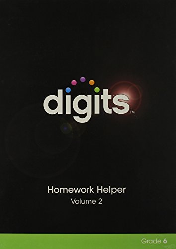 Stock image for Digits Homework Helper Volume 2 Grade 6 for sale by TextbookRush