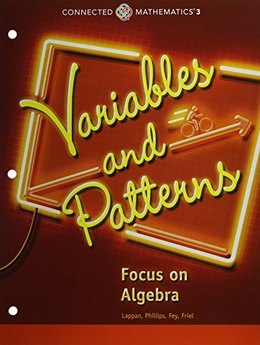 9780133276381: Variables and Patterns: Focus on Algebra, Grade 6 (Connected Mathematics)