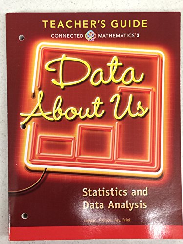 Stock image for Teachers Guide: Data About Us: Statistics and Data Analysis for sale by Goodwill of Colorado