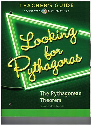Stock image for Connected Mathematics 3 Teacher's Guide Grade 8: Looking For Pythagoras: The Pythagorean Theorem Cop ; 9780133276633 ; 0133276635 for sale by APlus Textbooks